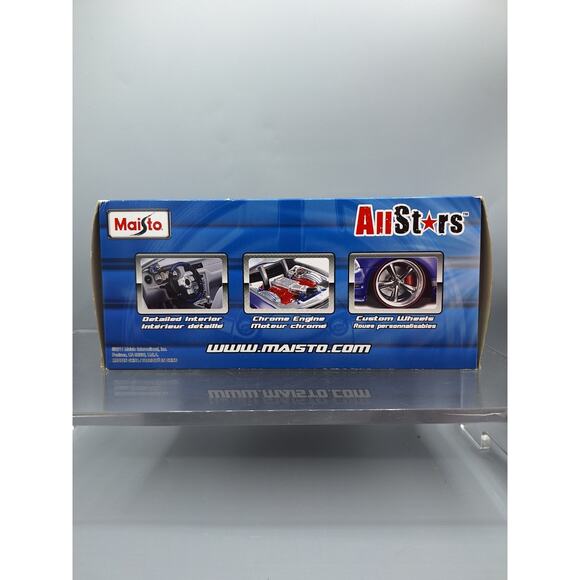 Maisto All Stars 1 24 1966 Chevrolet Chevelle SS 396 Green - Picture 6 of 9